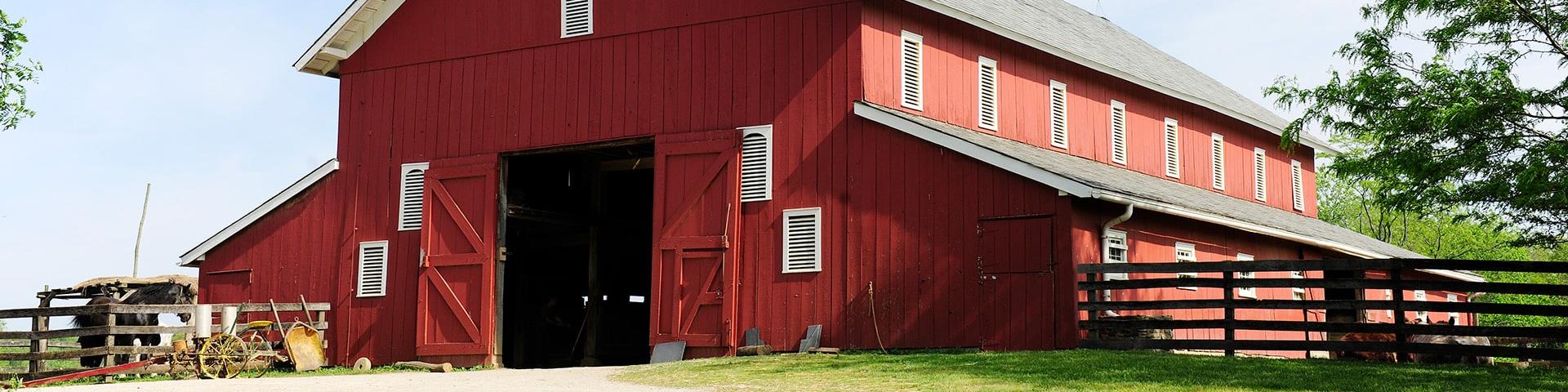 red barn